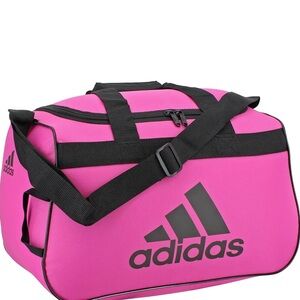 Adidas Diablo Small Duffel Bright Pink Sports Bag NEW